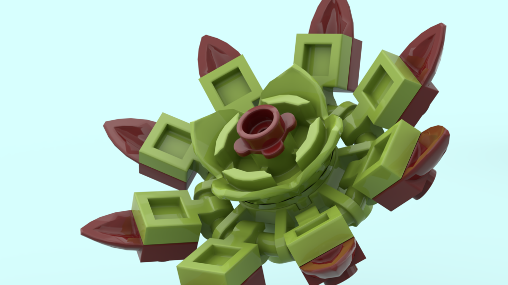 LEGO Ideas Succulent Garden 4