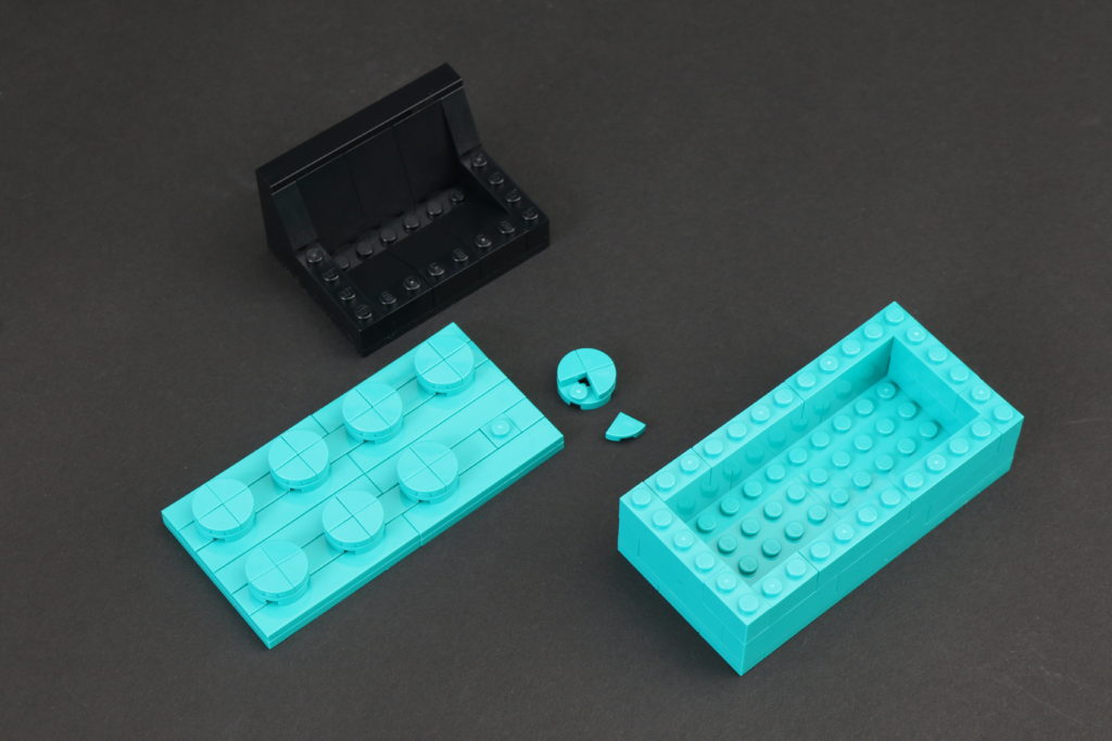 VIP Weekend LEGO 5006291 2×4 Teal Brick review 5