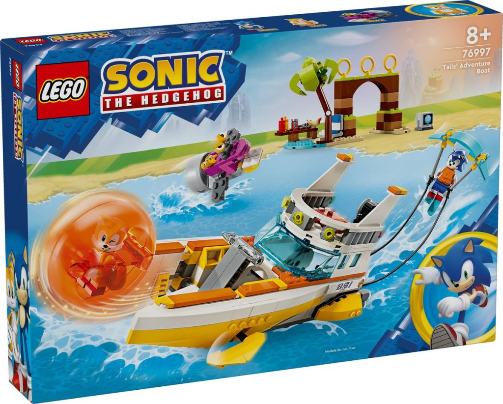76997 LEGO Tails Abenteuerboot 1024x822