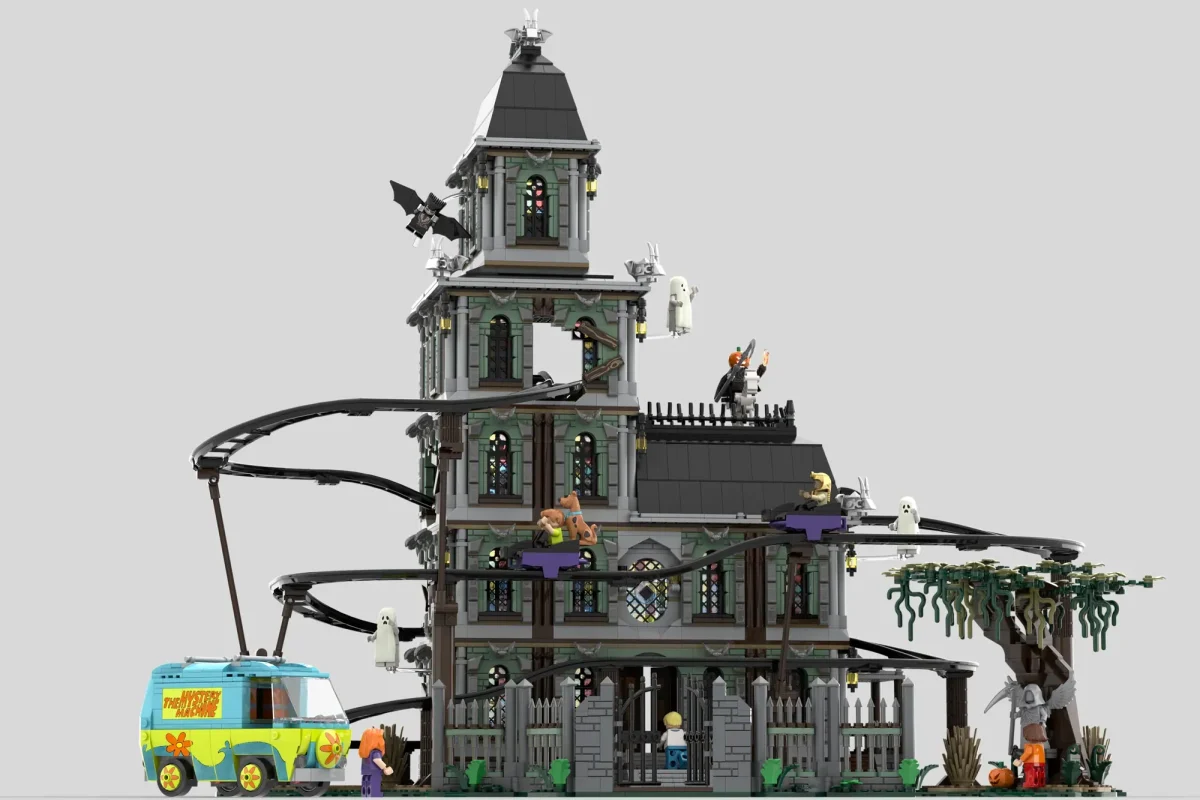 LEGO Ideas scooby doo coaster 1200x800