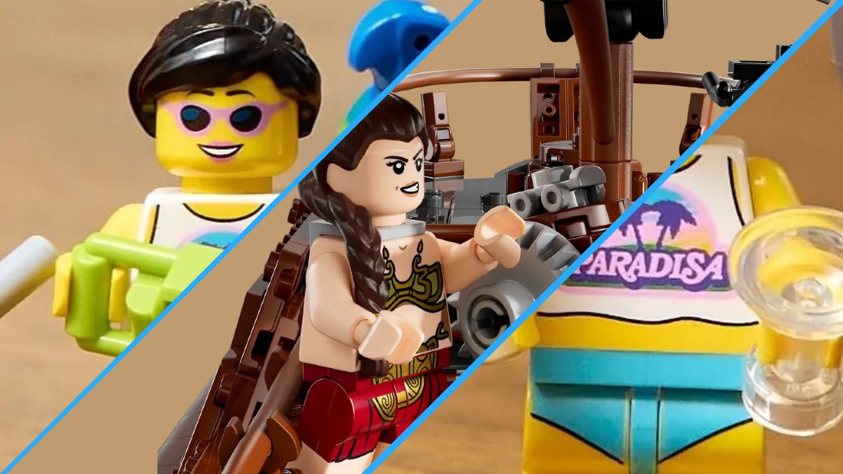LEGO Minifigure Vending Machine's Paradisa holidaymakers go where Leia couldn't