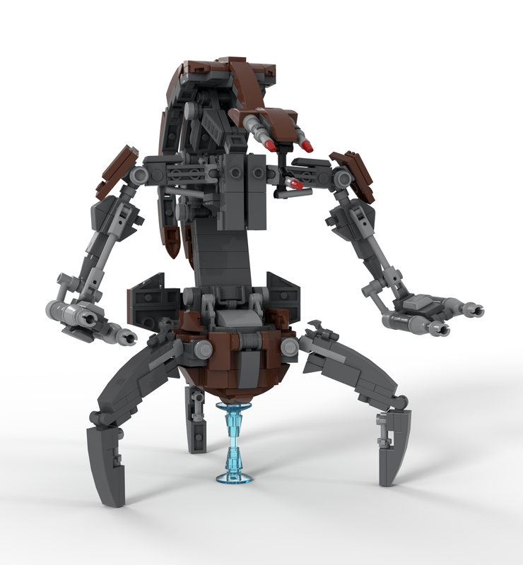 LEGO UCS droideka lazyguineapig rebrickable