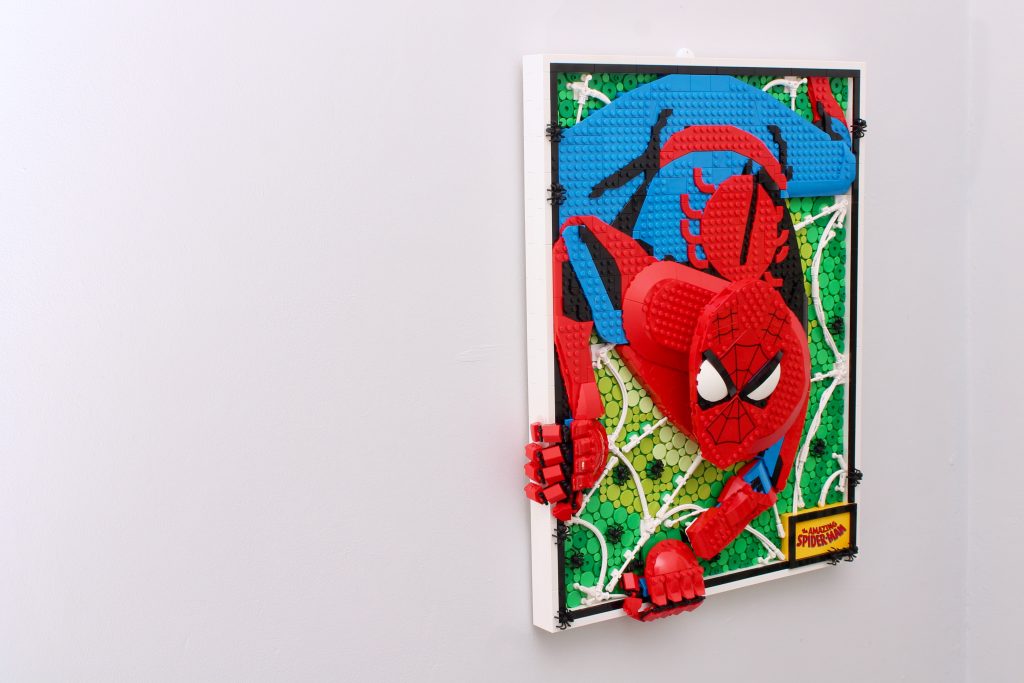 LEGO Art 31209 The Amazing Spider Man review 1 1024x683