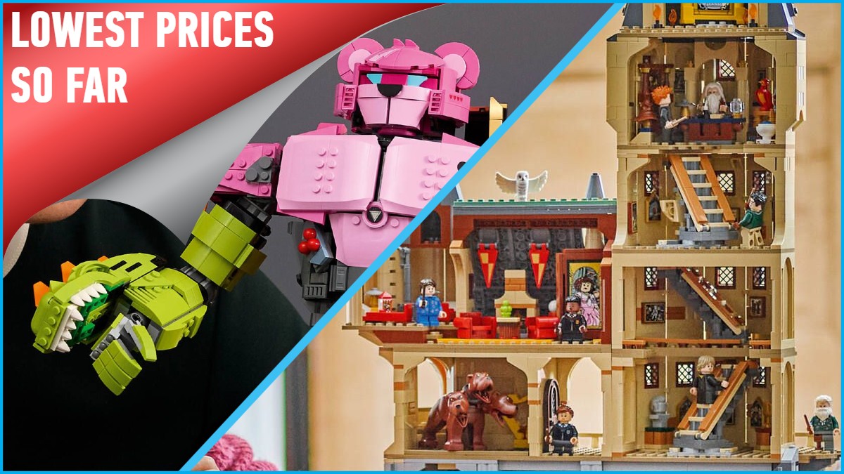 Lowest prices on huge LEGO Harry Potter and Fortnite sets