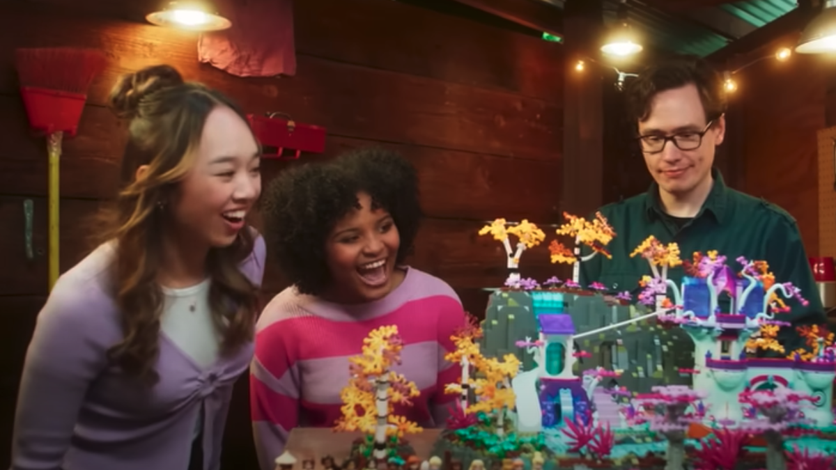 LEGO stop motion animator brings Disney 100 set to life