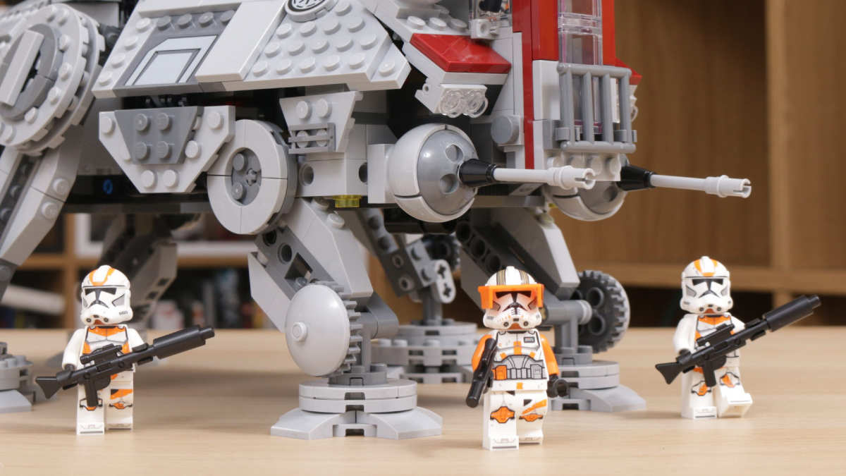How to turn LEGO Star Wars 75337 AT-TE Walker into a viable army builder