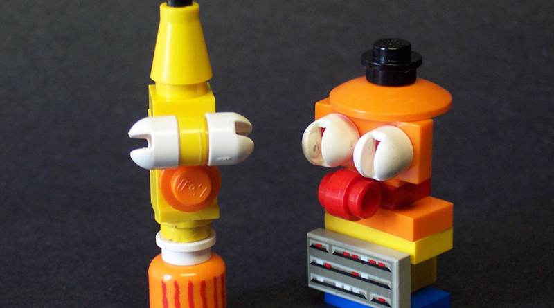 Brick Pic of the Day: Micro Bert and Ernie