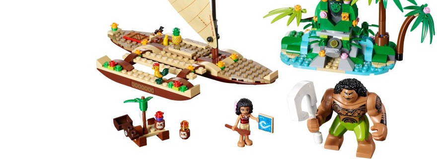 LEGO Disney Moana sets now available to buy