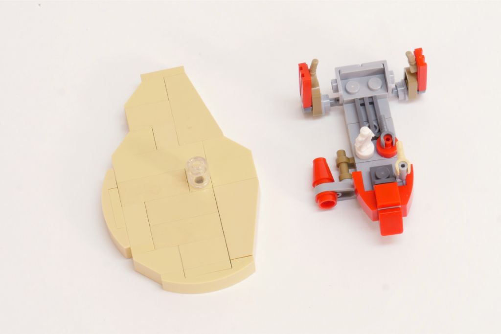 LEGO Star Wars Pasaana Speeder steps 6