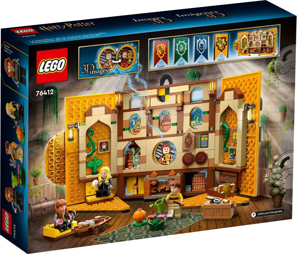 LEGO Harry Potter 76412 Hufflepuff House Banner Box Rear 1024x877