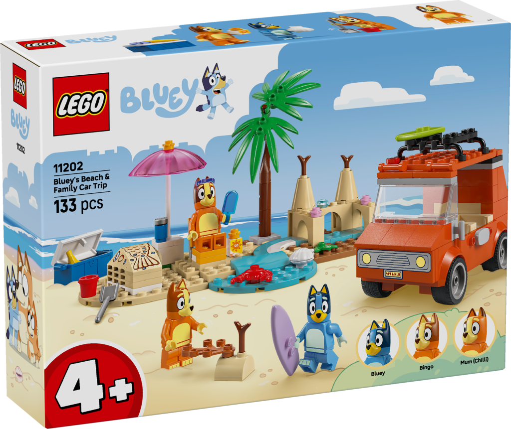 LEGO Bluey 11202 Blueys Beach Family Car Trip 1 1024x861
