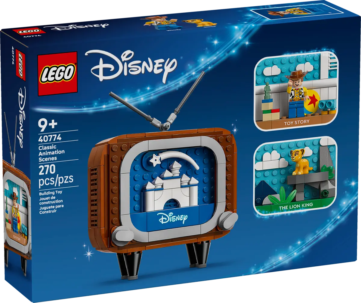 LEGO Disney 40774 Classic Animation Scenes box front