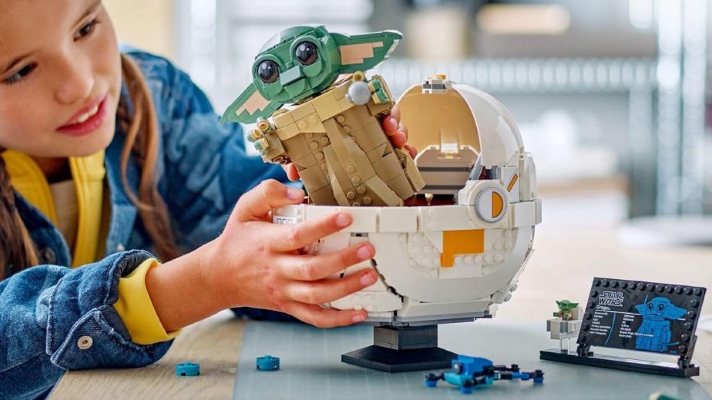 LEGO Star Wars 75403 Grogu with Hover Pram featured 1024x576