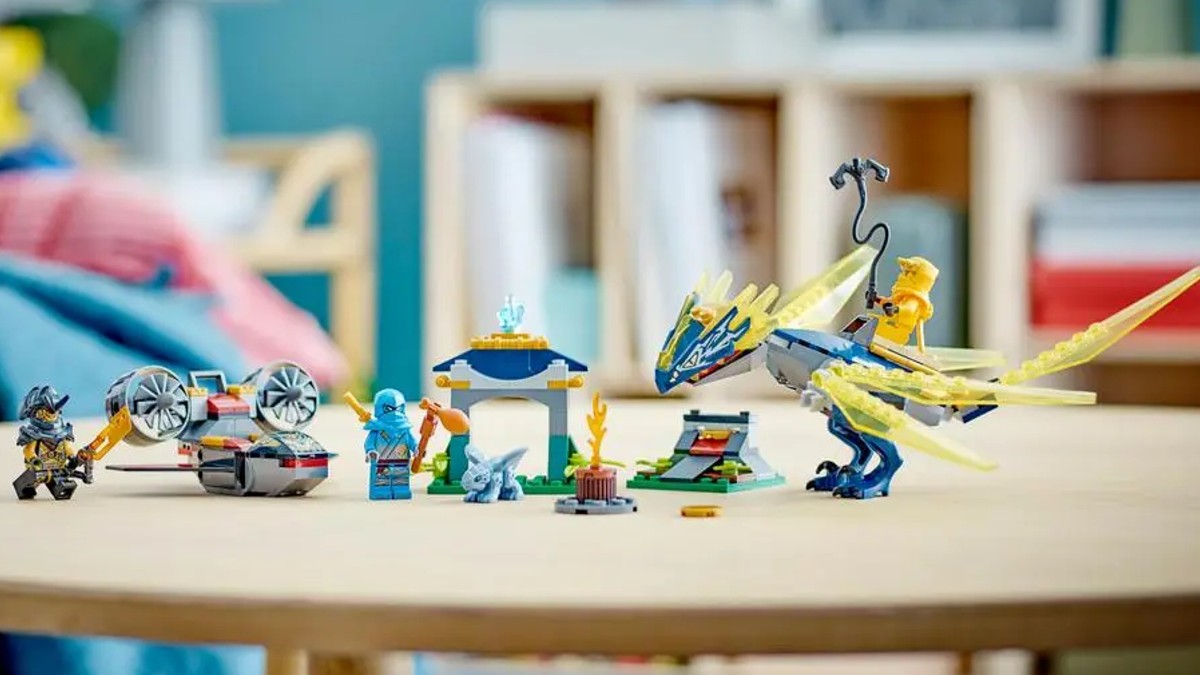 The new bricks of LEGO NINJAGO Dragons Rising