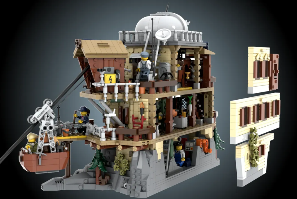 LEGO Ideas Meteorological Observatory 9 1024x687