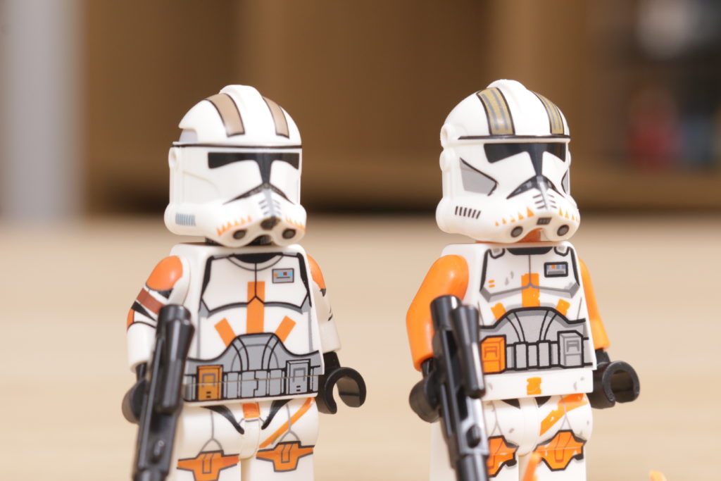 LEGO Star Wars 75337 AT TE Walker Commander Cody minifigure Clone Army Customs comparison 3 1024x683