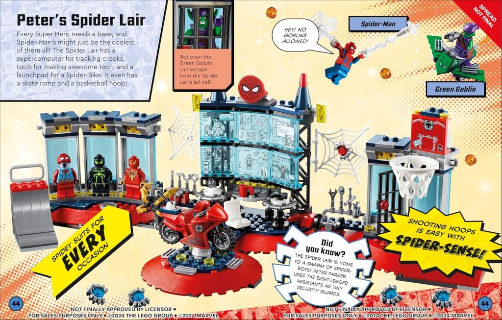 LEGO Marvel Spider Verse book 2 1024x653