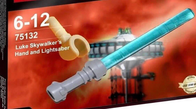 LEGO Star Wars fans and Mark Hamill have fun with Luke’s hand