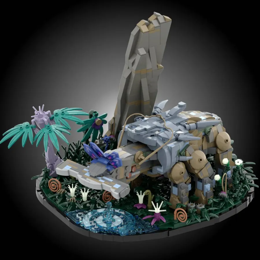 LEGO Ideas The Habitat of the Hammerhead Titanother