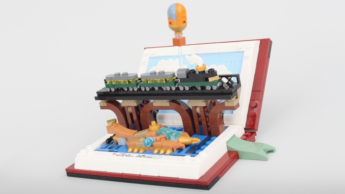 LEGO 40690 Tribute to Jules Verne's Books gift-with-purchase review