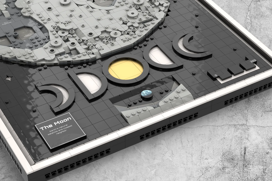 LEGO Ideas The Moon Earths Companion 4