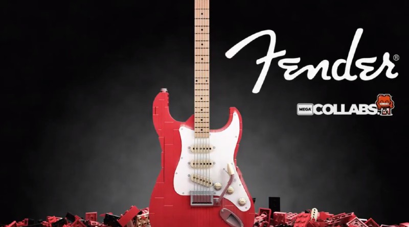 Another brick-built Fender Stratocaster launches before LEGO's Ideas model