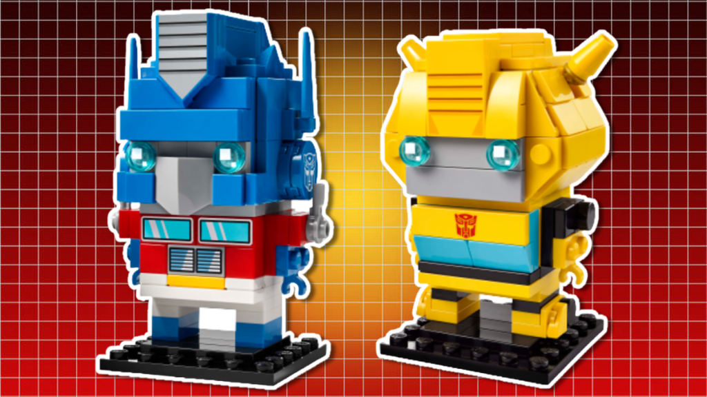 LEGO BrickHeadz 40803 Optimus Prime Robot Vehicle and 40804 Bumblebee Robot Vehicle featured image 1024x576