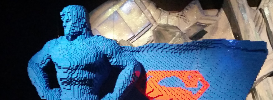 Art of the Brick: DC Superheroes coming to London in 2017