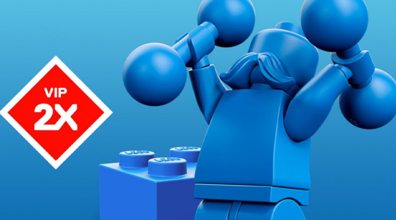 Double LEGO VIP points available now