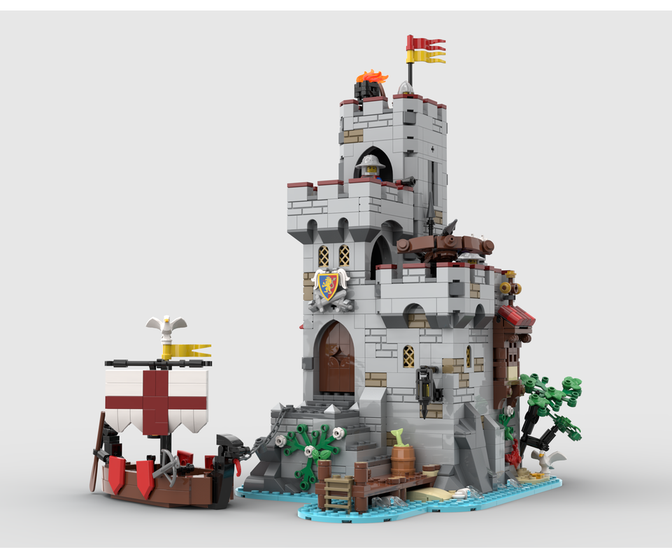 LEGO Medieval Seaside Market Tower 7