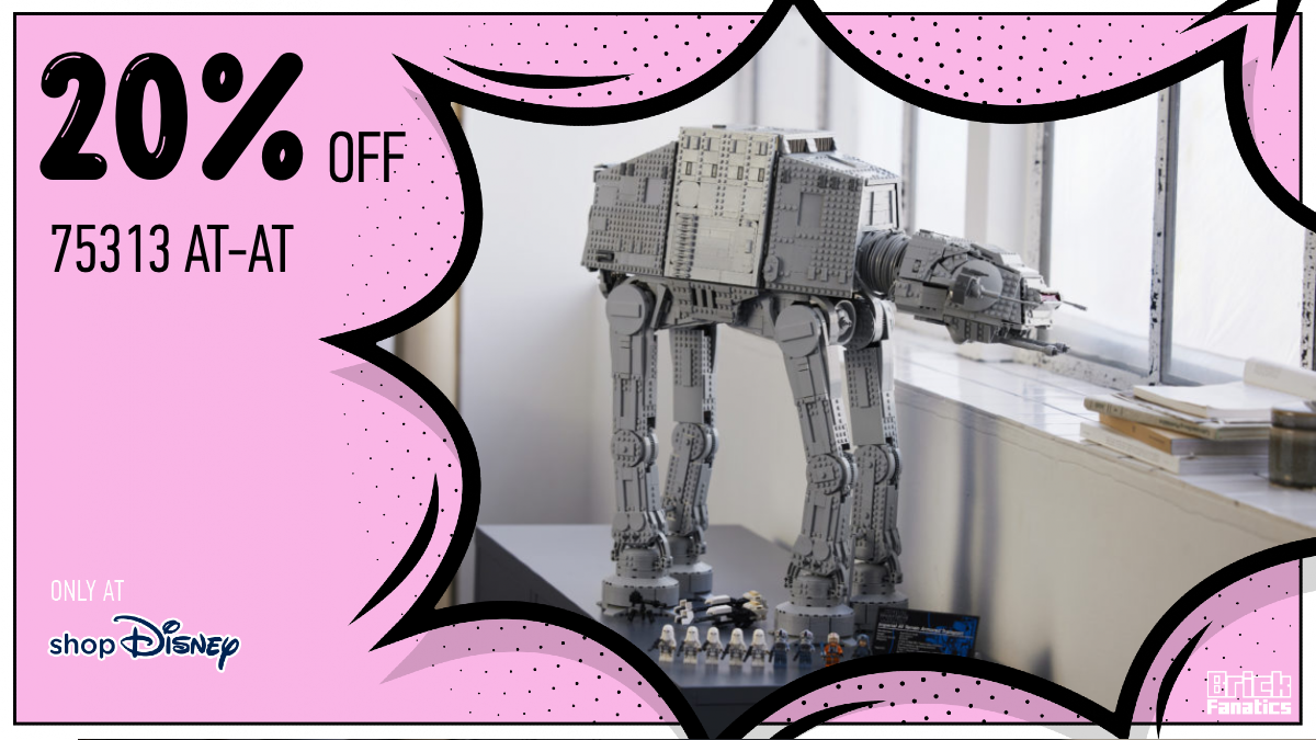 Recreate the Battle of Hoth with 20% off UCS 75313 AT-AT at shopDisney