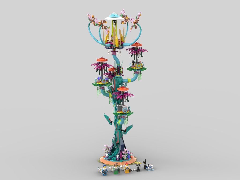 lego bricklink designer program outta this world treehouse  1024x768