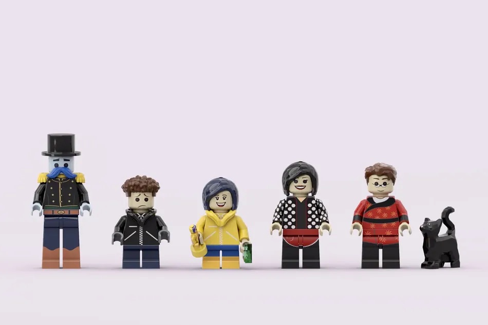 LEGO Ideas Coraline The Pink Palace 10