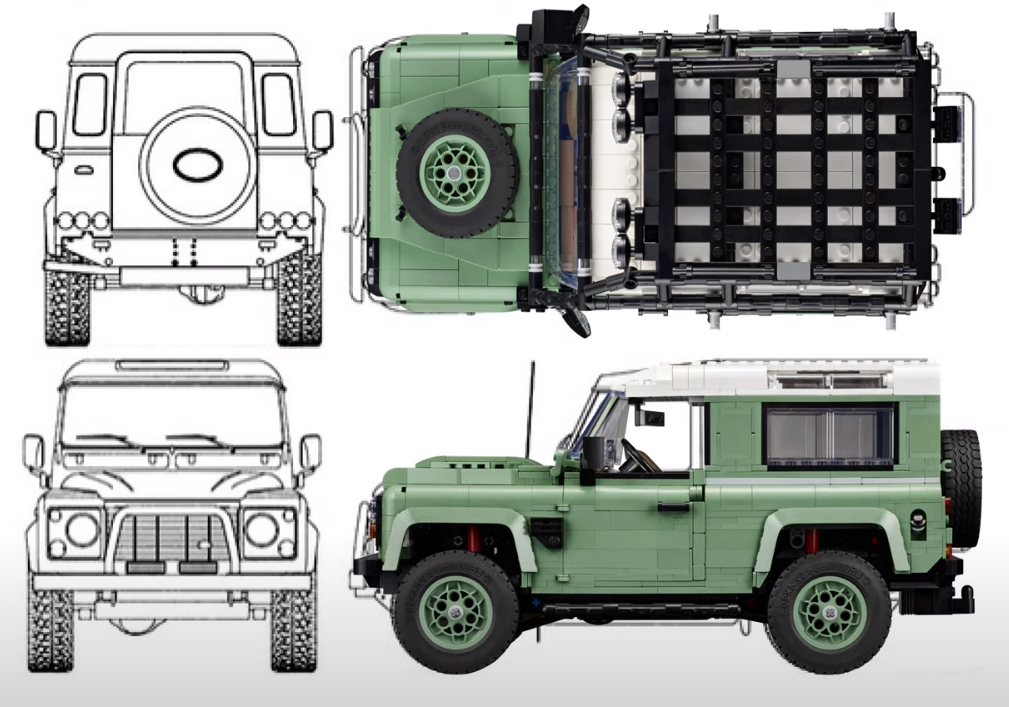 LEGO Icons 10317 Land Rover Classic Defender 90 sariels bricks and pets 2 jpg