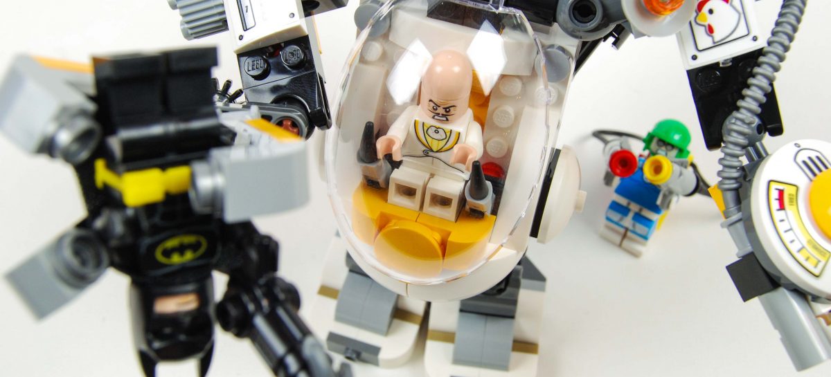 The LEGO Batman Movie 70920 Egghead Mech Food Fight review