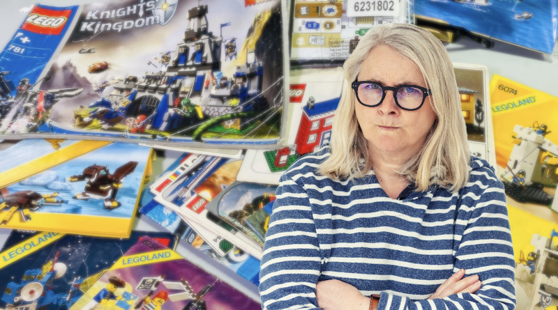 For the love of god, stop recycling your LEGO instruction booklets