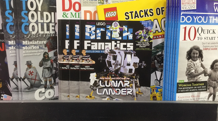 Brick Fanatics Magazine Issue 8 in UK stores