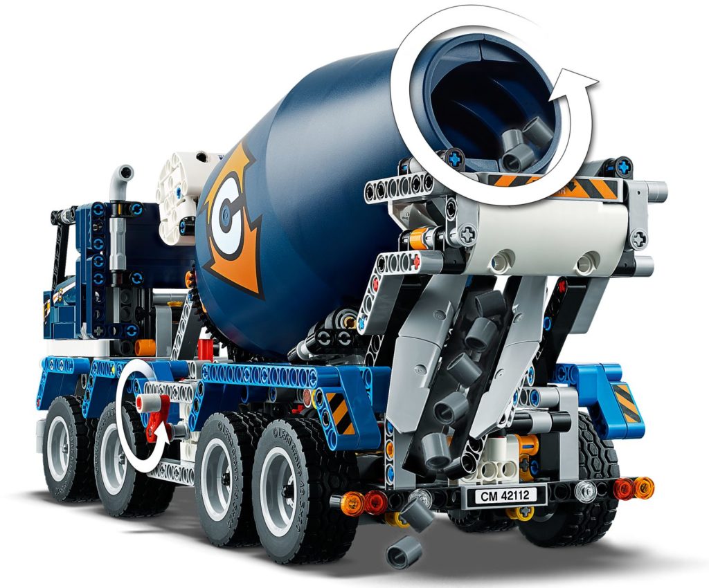 LEGO Technic 42112 Concrete Mixer Truck 5