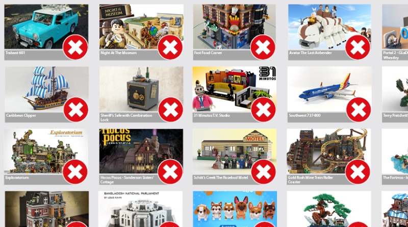 The LEGO Ideas review stage includes more prizes than you thought