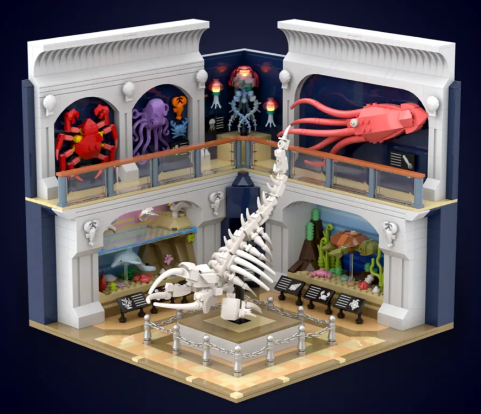LEGO Ideas museum challenge runner up ocean world