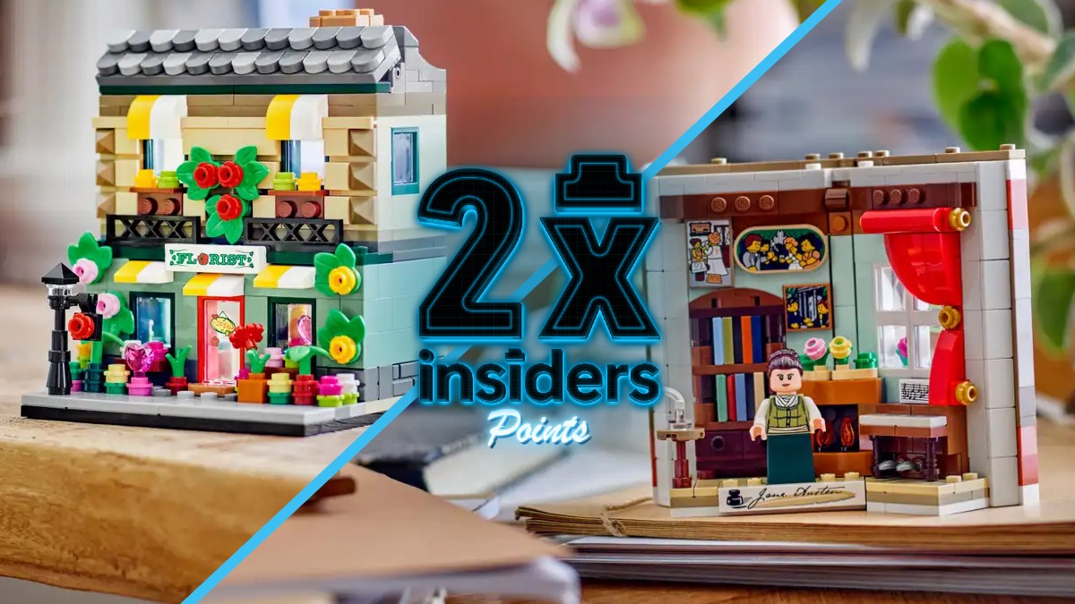 UK LEGO shoppers can now earn double Insiders points and two gifts-with-purchase