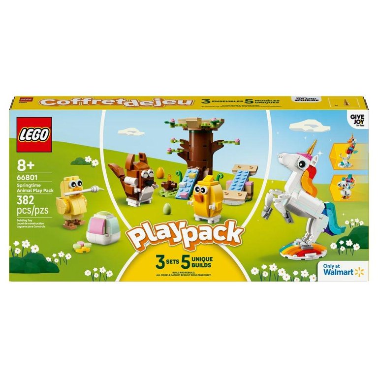 LEGO Creator 3 in 1 66801 Springtime Animal Play Pack box front