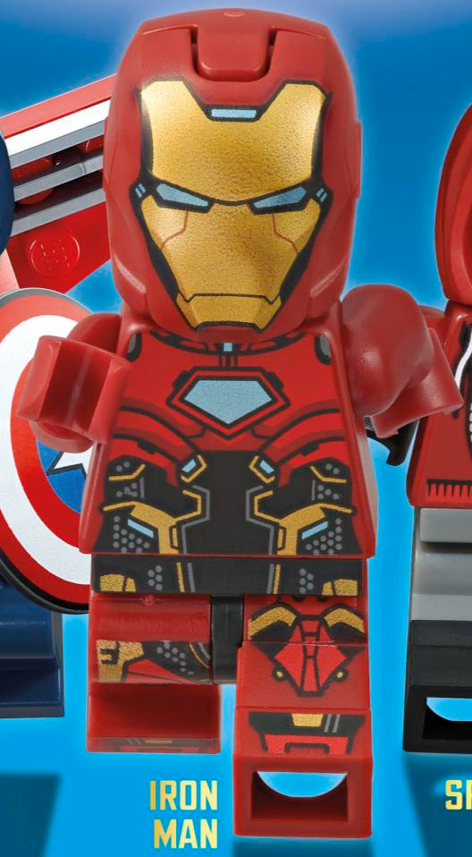 LEGO Marvel visual dictionary minifigure