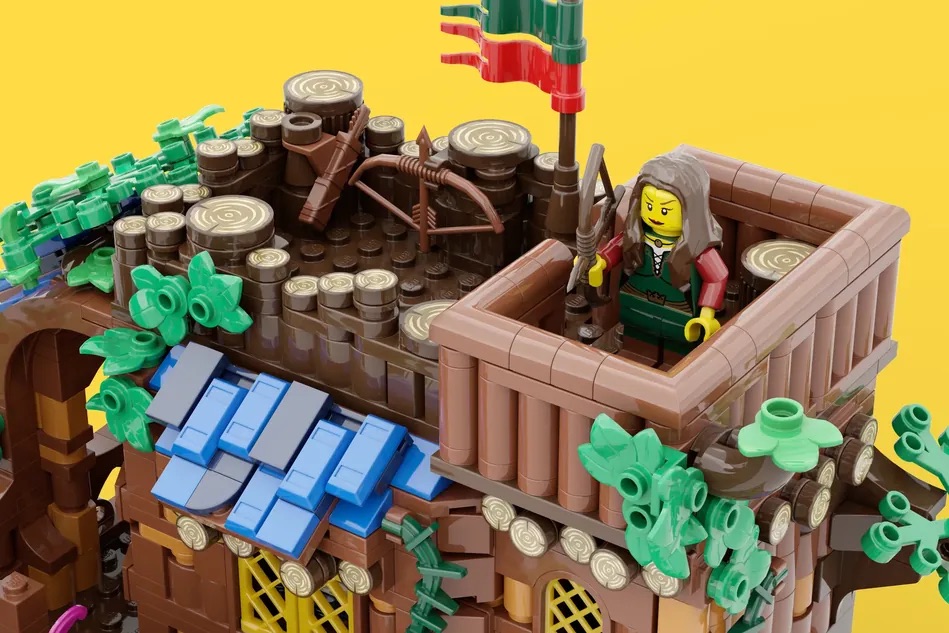 LEGO Ideas Forest Base 5