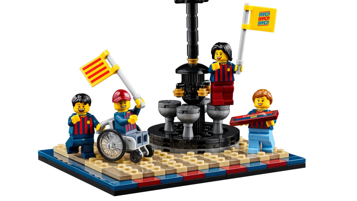 LEGO 40485 FC Barcelona Celebration GWP revealed