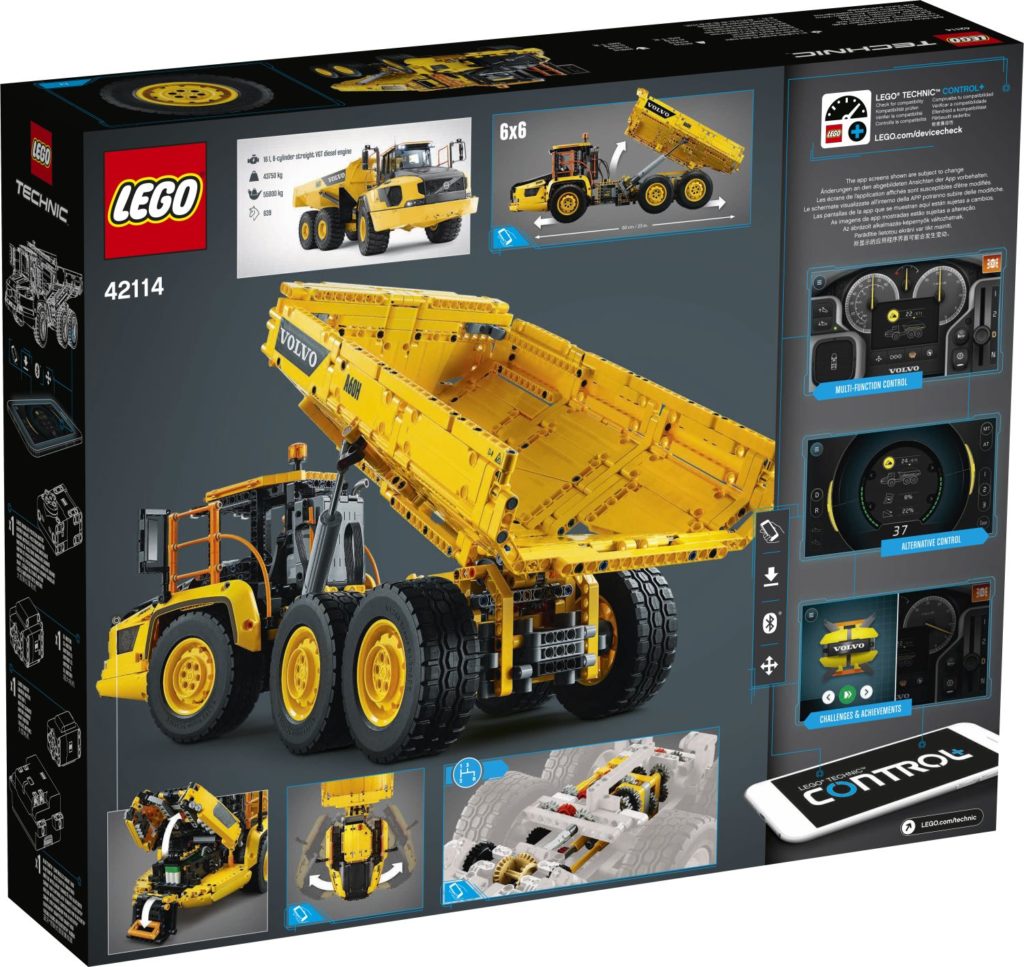 LEGO Technic 42114 6×6 Volvo Articulated Hauler 2