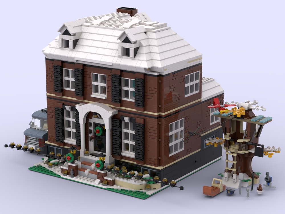 lego home alone brick artisan moc