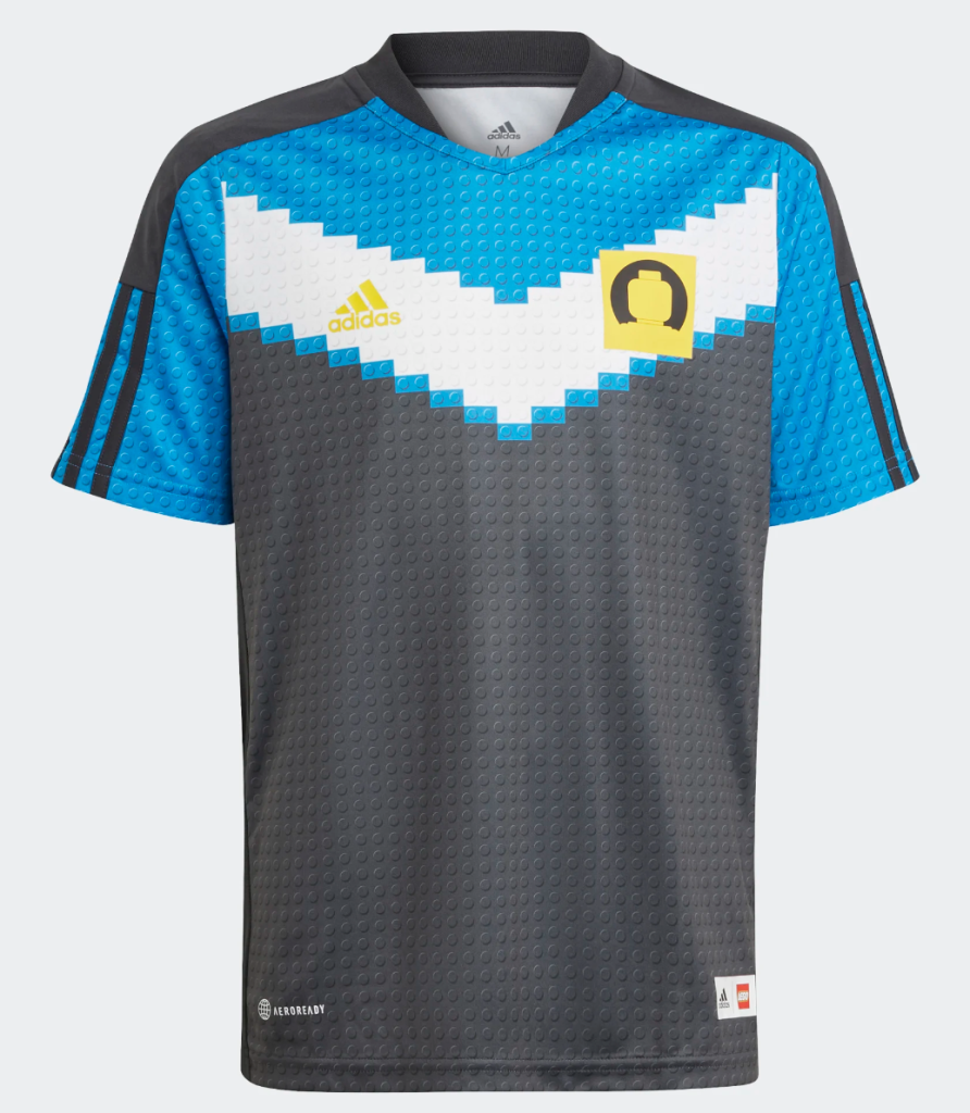 LEGO Adidas TIRO away jersey 892x1024