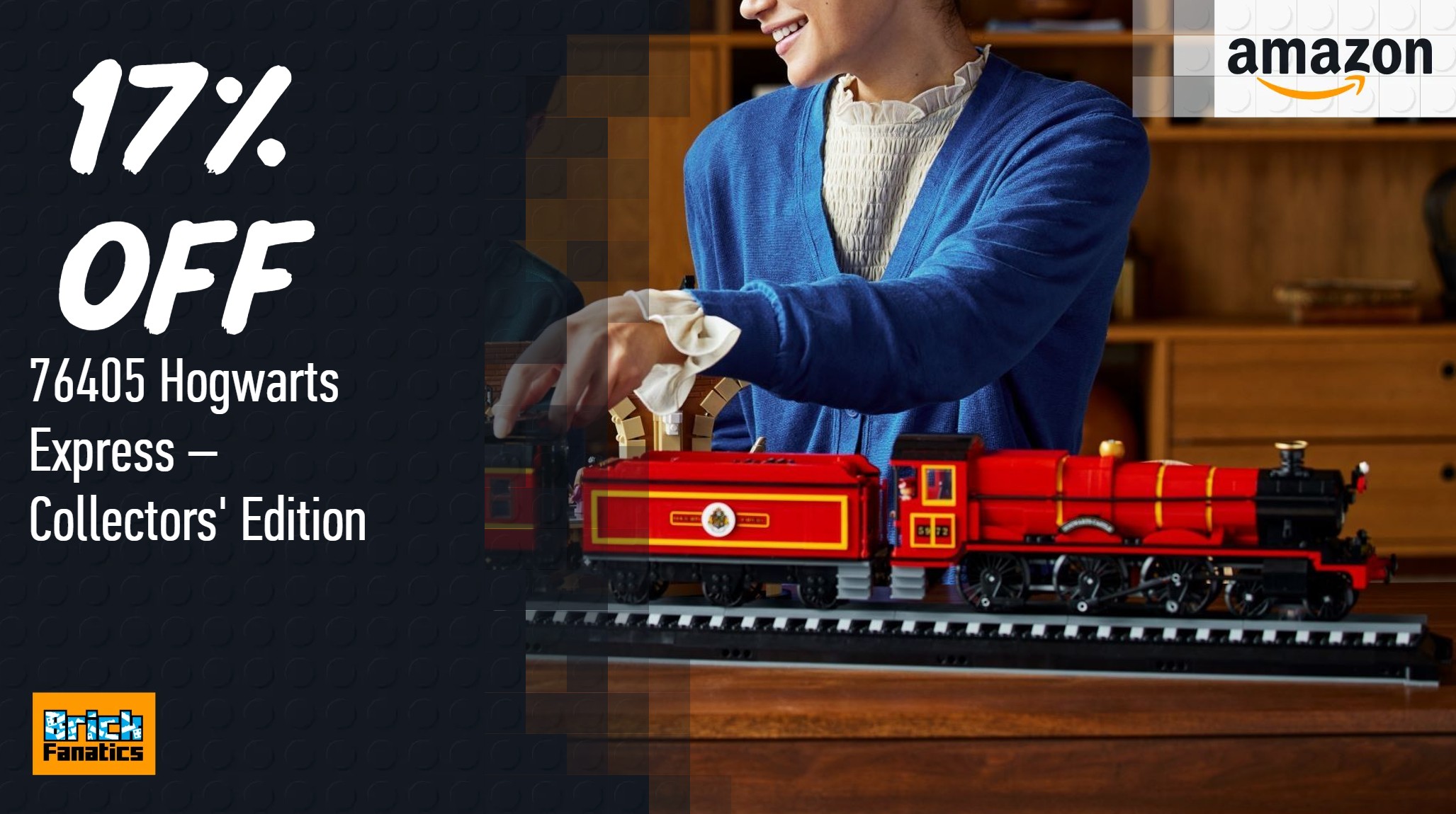 Massive LEGO Harry Potter Hogwarts Express on sale now