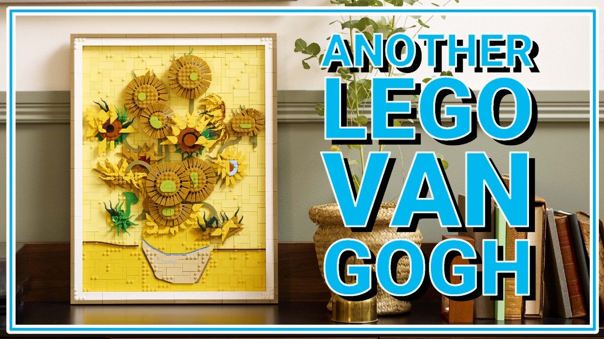 New LEGO Van Gogh Sunflowers has a heartwarming backstory